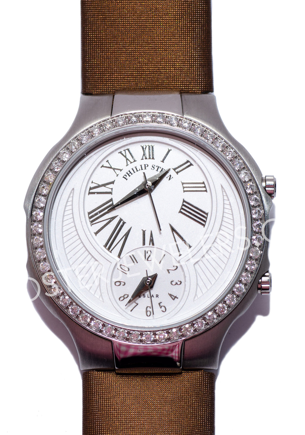 Philip Stein round watch with diamonds Lot - PHILIP STEIN  main image 2