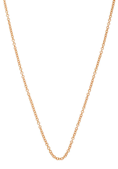 Sethi Couture 18K Rose Gold Small Oval Link Chain Necklace | Ref. GC-RGOV-SM | OsterJewelers.com
