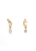 Sofia Kaman 14KYG Scroll Baguette Diamond Dangle Earrings | OsterJewelers.com