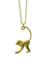 Sydney Evan 14KYG Diamond Monkey Pendant Necklace | OsterJewelers.com