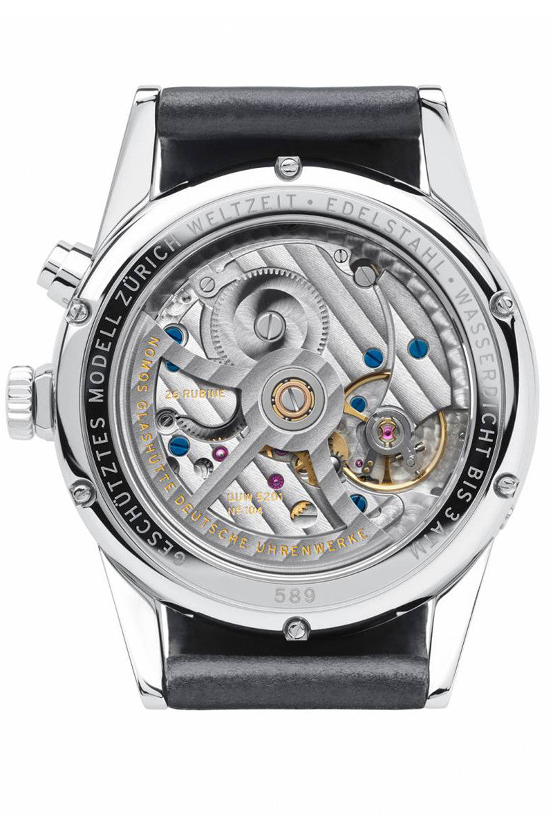 NOMOS Zurich World Time Midnight Blue | Ref. 807 | OsterJewelers.com